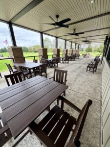 Dining Area at Battle Ground Golf Club in Battle Ground Indiana 