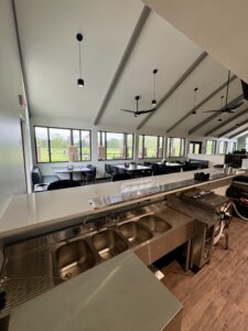 Dining Area at Battle Ground Golf Club in Battle Ground Indiana 