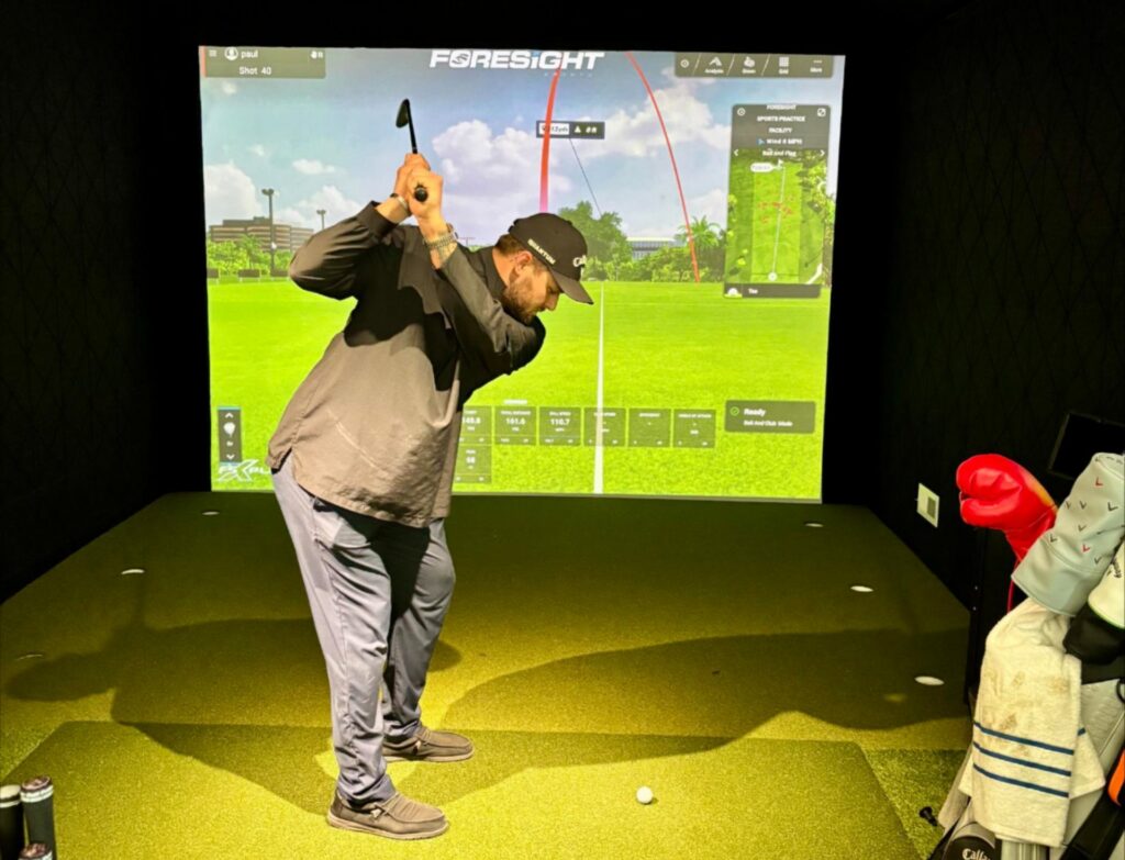 Battle Ground Golf Club Simulator Lounge