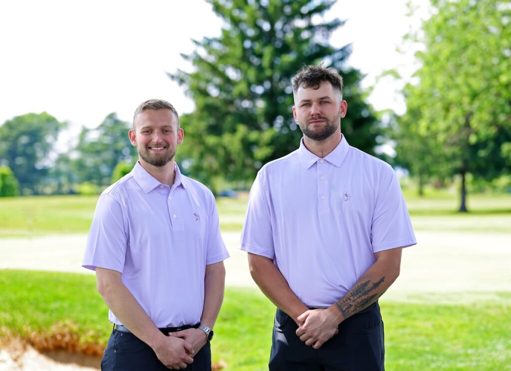 Jackson Hillard Director of Club Operations and Matt Oiler Assistant Golf Professional Battle Ground Golf Club
